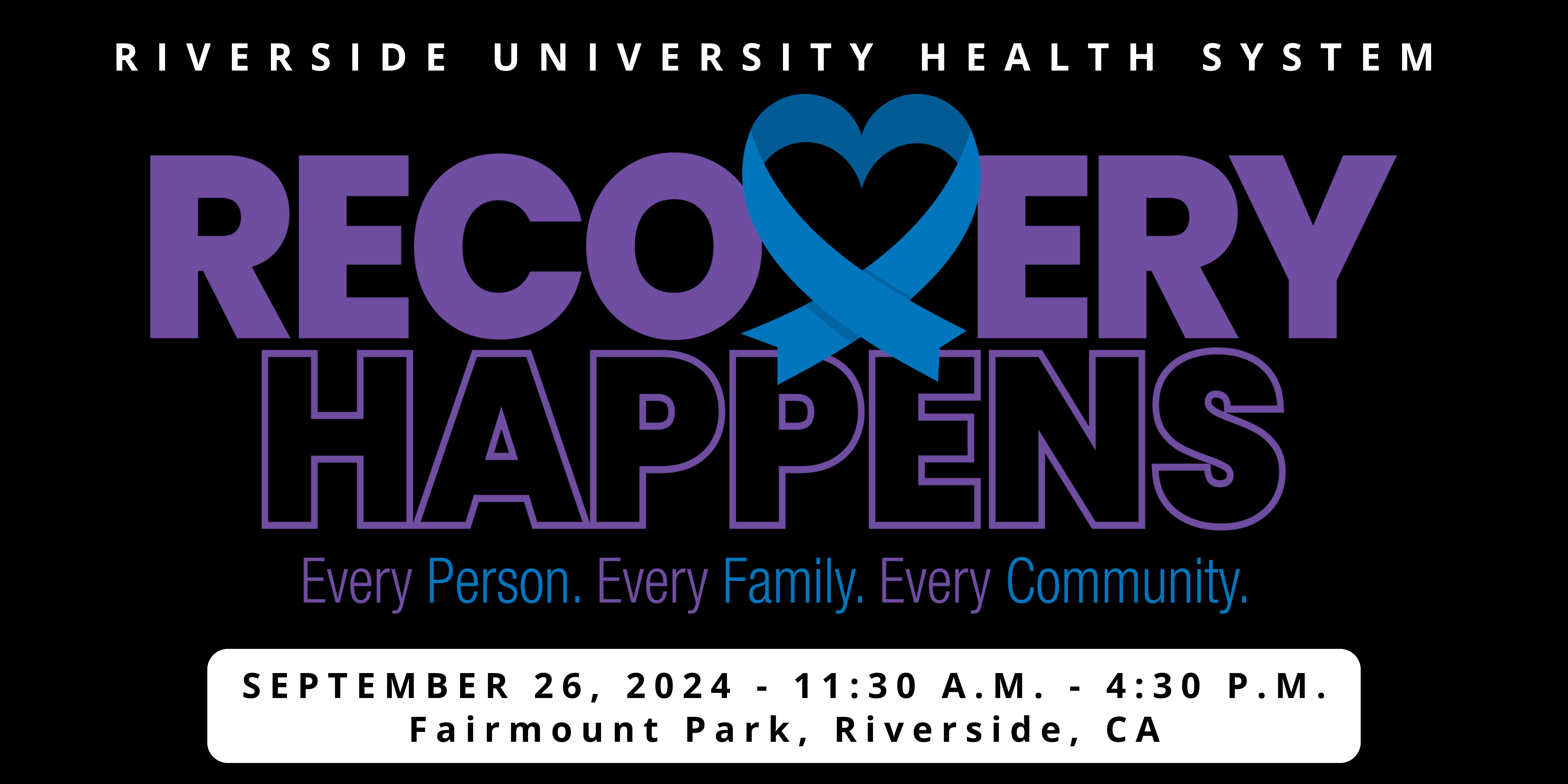 Recovery Happens event, 2024