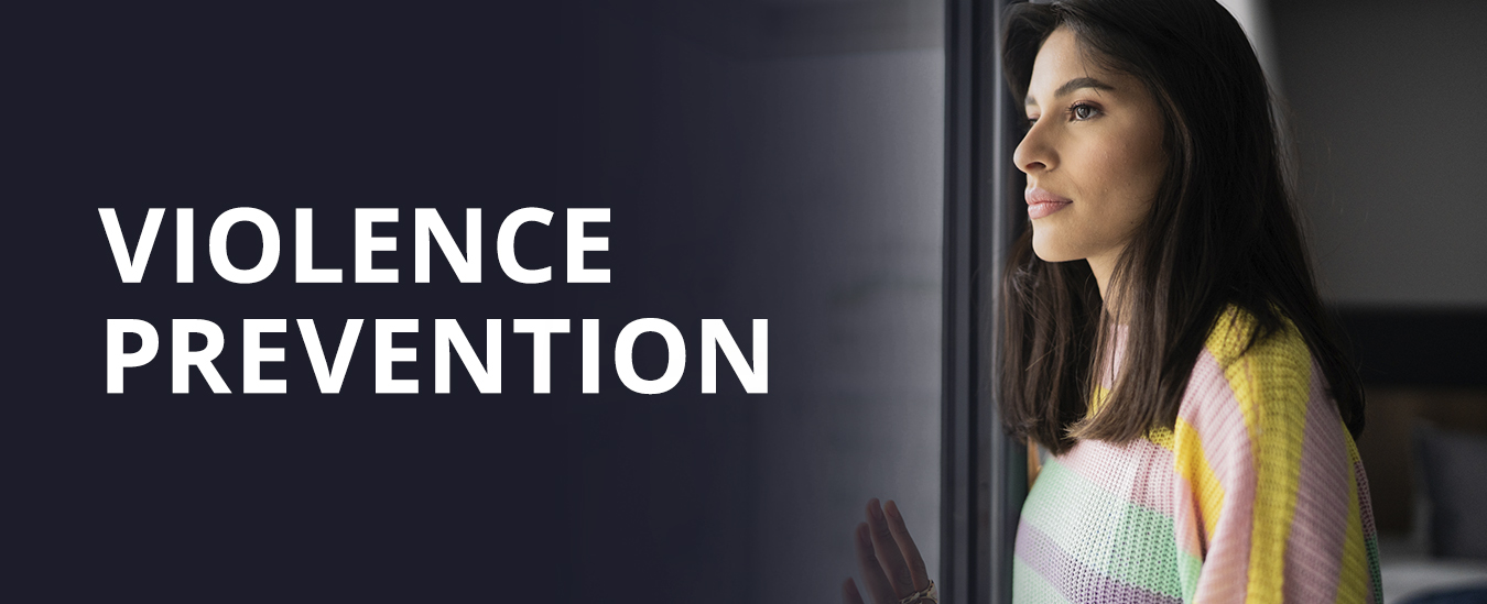 violence prevention banner
