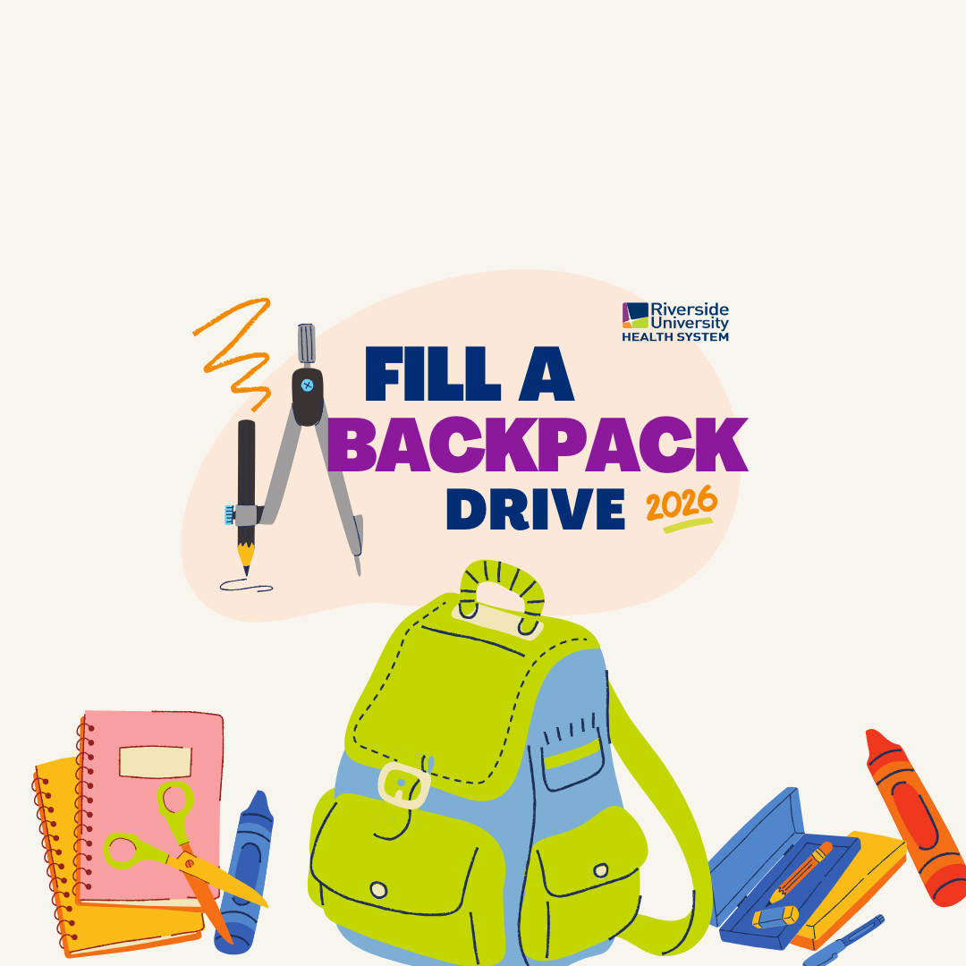 Fill A Backpack Drive Graphic
