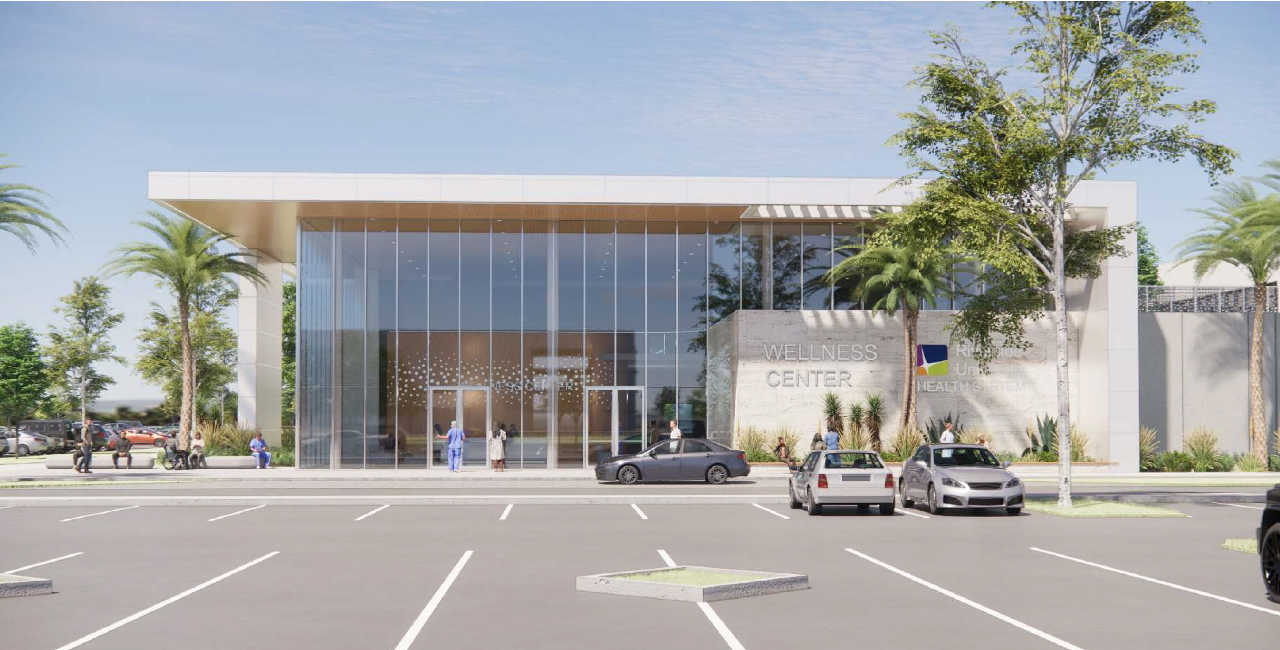 RUHS Wellness Center Rendering