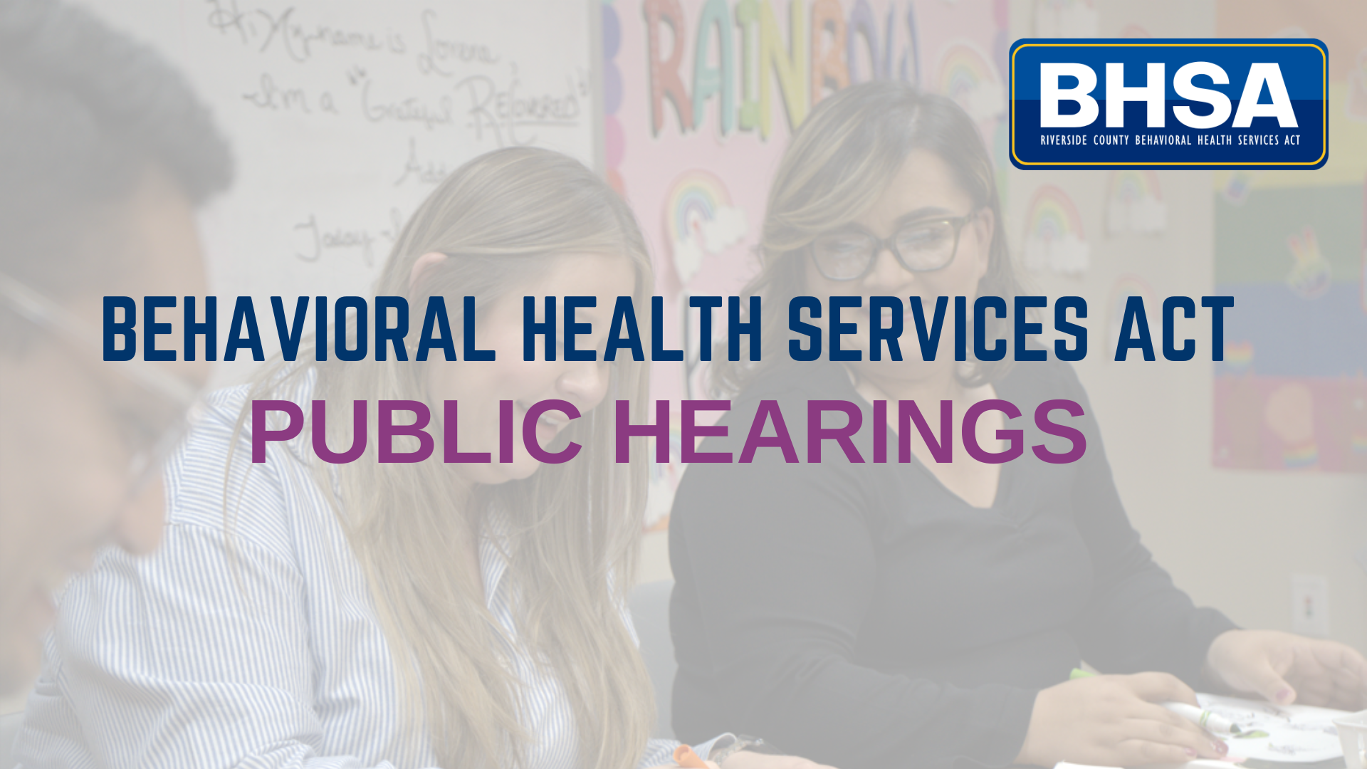 BHSA Public Hearings