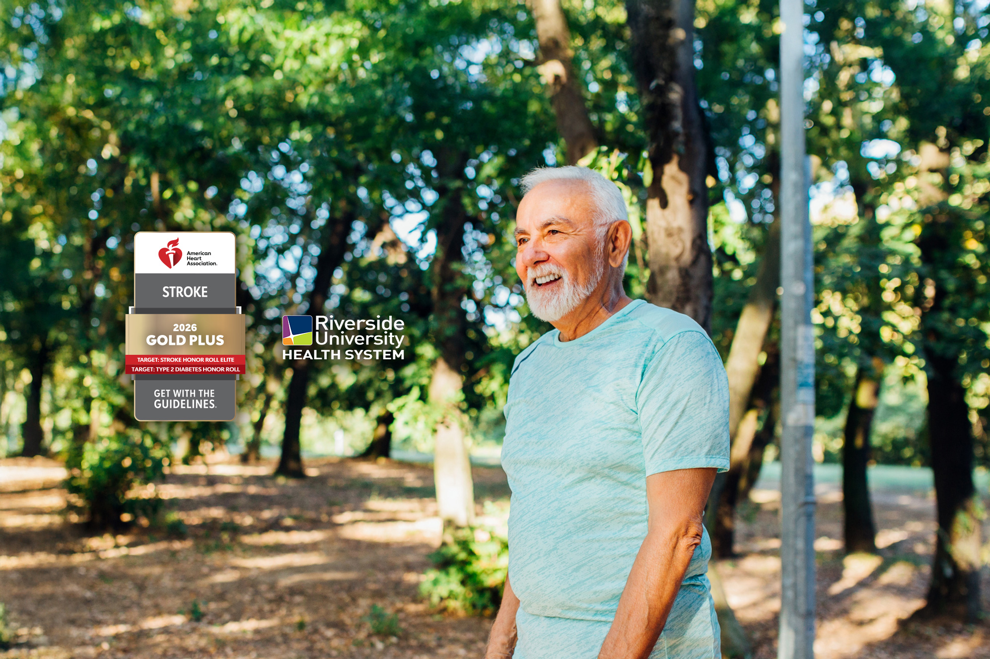 American Heart Association Recognizes RUHS for Commitment to Exceptional Stroke, Diabetes Care 