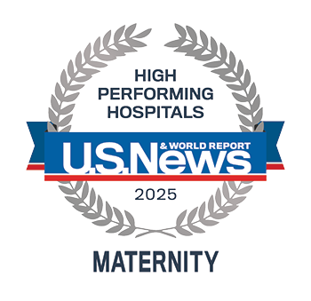 U.S. News & World Report High Performing Hospitals 2025 Maternity