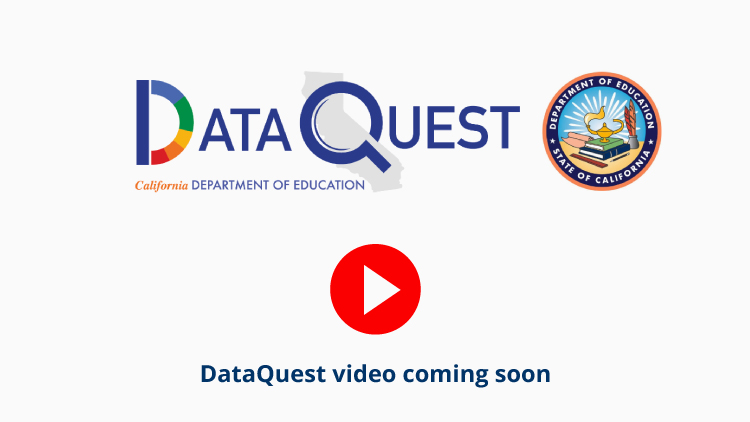 California Department of Education’s DataQuest